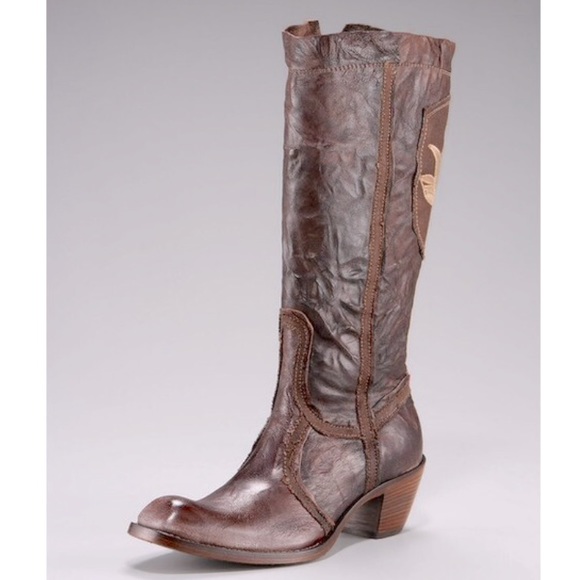 Siren by Mark Nason Villa Boot Dark Brown Rare! - Picture 2 of 4